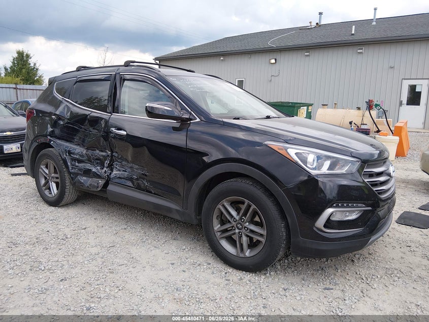 2018 Hyundai Santa fe VIN 5XYZU3LB0JG540681 IAAI salvage auction — RIGHT SIDE, Salvage Title, sold $2,650 on 2026-07-29 (photo 1)