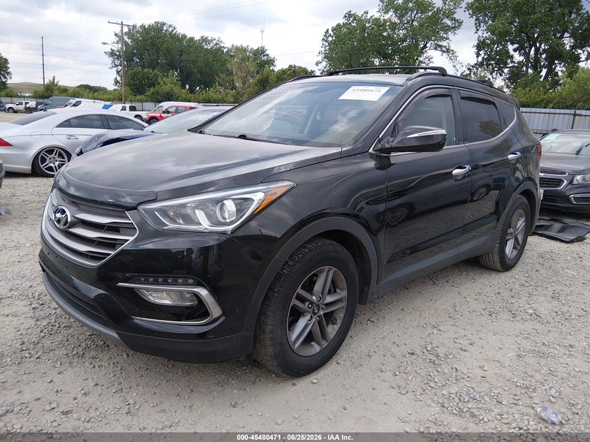 2018 Hyundai Santa fe VIN 5XYZU3LB0JG540681 IAAI salvage auction — RIGHT SIDE, Salvage Title, sold $2,650 on 2026-07-29 (photo 2)