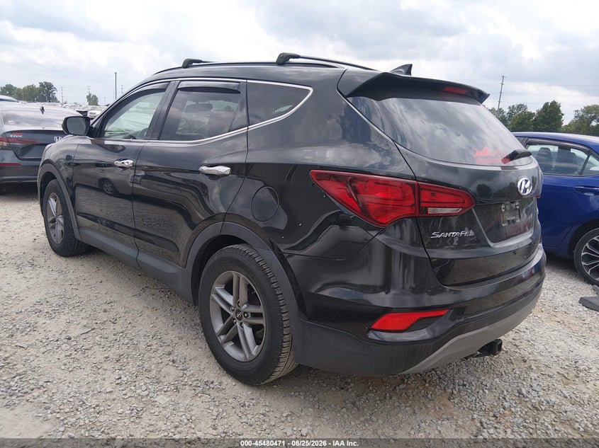 2018 Hyundai Santa fe VIN 5XYZU3LB0JG540681 IAAI salvage auction — RIGHT SIDE, Salvage Title, sold $2,650 on 2026-07-29 (photo 3)