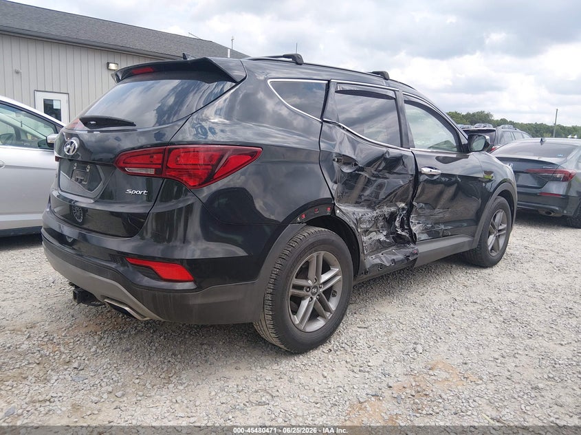 2018 Hyundai Santa fe VIN 5XYZU3LB0JG540681 IAAI salvage auction — RIGHT SIDE, Salvage Title, sold $2,650 on 2026-07-29 (photo 4)