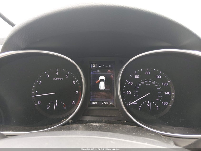 2018 Hyundai Santa fe VIN 5XYZU3LB0JG540681 IAAI salvage auction — RIGHT SIDE, Salvage Title, sold $2,650 on 2026-07-29 (photo 7)