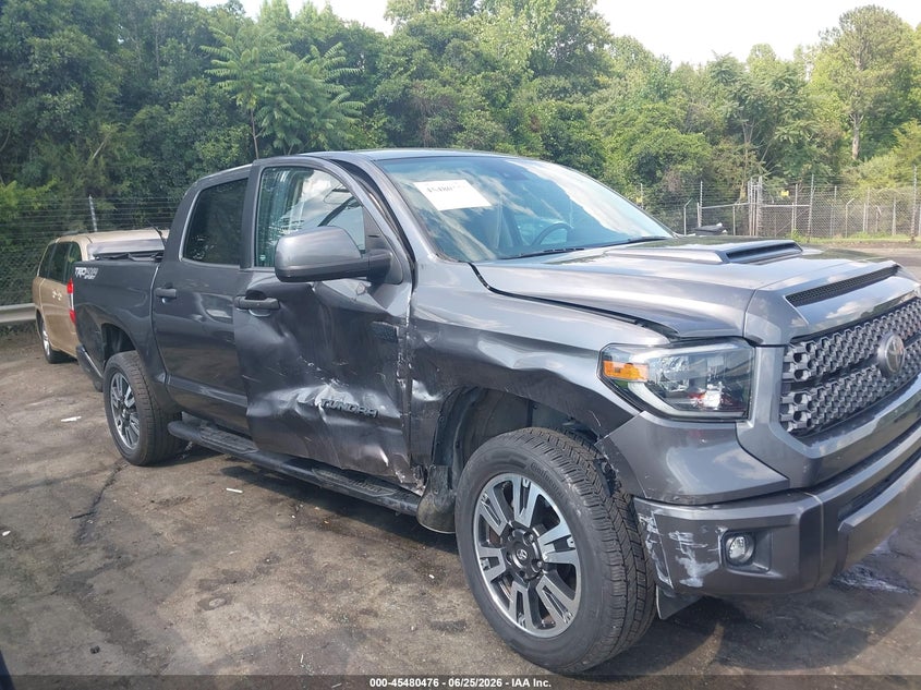 2020 Toyota Tundra VIN 5TFDY5F17LX907119 IAAI salvage auction — REAR END, Salvage (North Carolina), sold $16,500 on 2026-07-16 (photo 1)