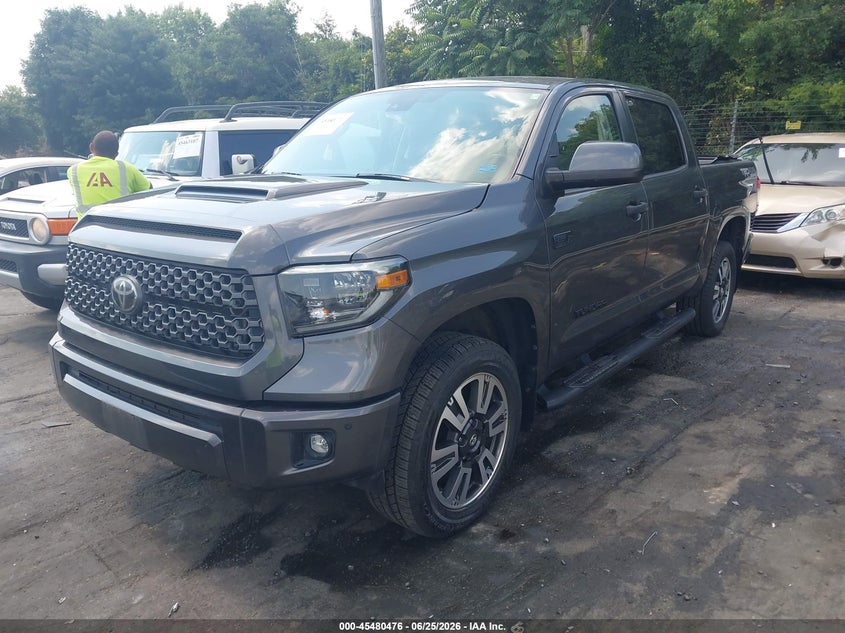 2020 Toyota Tundra VIN 5TFDY5F17LX907119 IAAI salvage auction — REAR END, Salvage (North Carolina), sold $16,500 on 2026-07-16 (photo 2)
