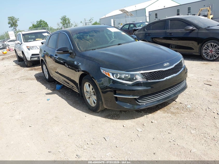 2016 Kia Optima VIN 5XXGT4L30GG031597 IAAI salvage auction — REAR END, Salvage (Ohio), sold $1,350 on 2026-07-10 (photo 1)