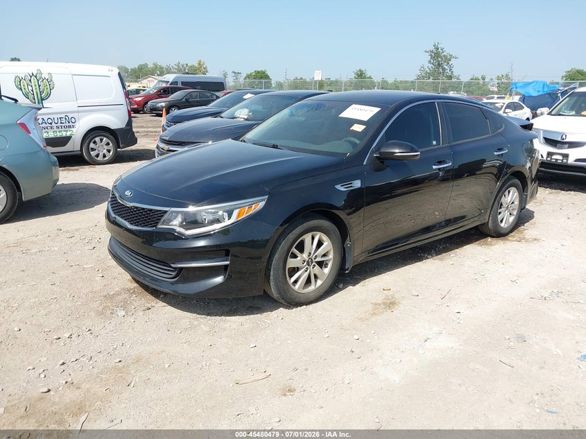 2016 Kia Optima VIN 5XXGT4L30GG031597 IAAI salvage auction — REAR END, Salvage (Ohio), sold $1,350 on 2026-07-10 (photo 2)