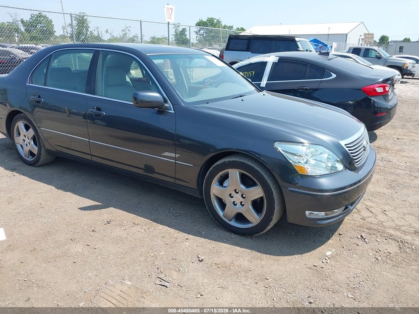 2005 Lexus Ls 430 VIN JTHBN36F350178790 IAAI salvage auction — NORMAL WEAR, Original (Ohio), sold $7,900 on 2026-07-30 (photo 1)
