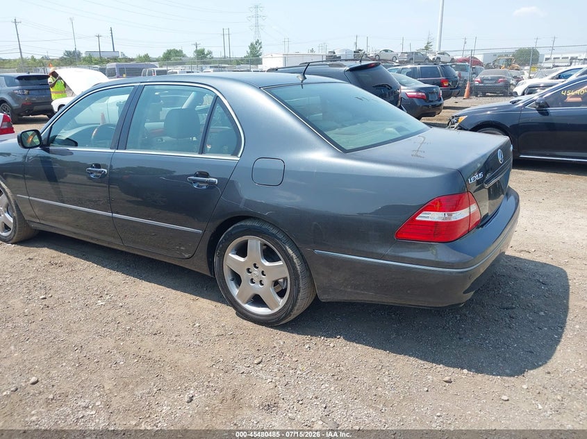 2005 Lexus Ls 430 VIN JTHBN36F350178790 IAAI salvage auction — NORMAL WEAR, Original (Ohio), sold $7,900 on 2026-07-30 (photo 3)