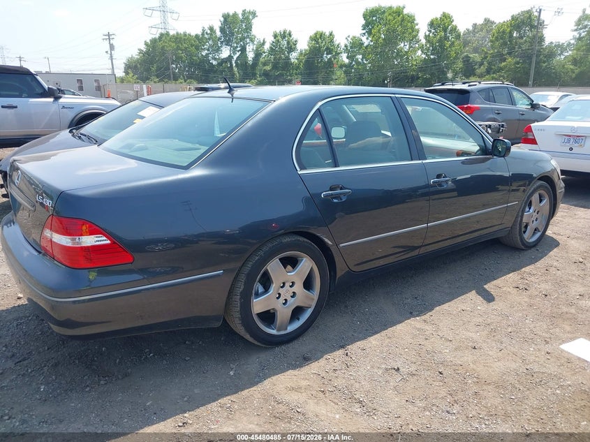 2005 Lexus Ls 430 VIN JTHBN36F350178790 IAAI salvage auction — NORMAL WEAR, Original (Ohio), sold $7,900 on 2026-07-30 (photo 4)