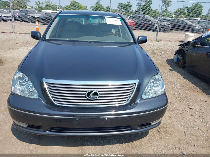 2005 Lexus Ls 430 VIN JTHBN36F350178790 IAAI salvage auction — NORMAL WEAR, Original (Ohio), sold $7,900 on 2026-07-30 (photo 6)