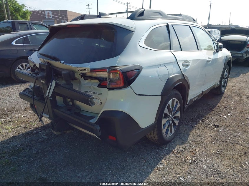2024 Subaru Outback VIN 4S4BTANC0R3143529 IAAI salvage auction — REAR END, Salvage (Michigan), sold $7,250 on 2026-08-22 (photo 4)