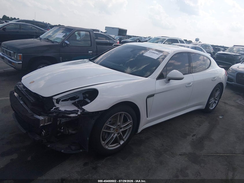 2016 Porsche Panamera VIN WP0AA2A78GL007506 IAAI salvage auction — FRONT END, Salvage Title, sold $4,800 on 2026-09-16 (photo 2)