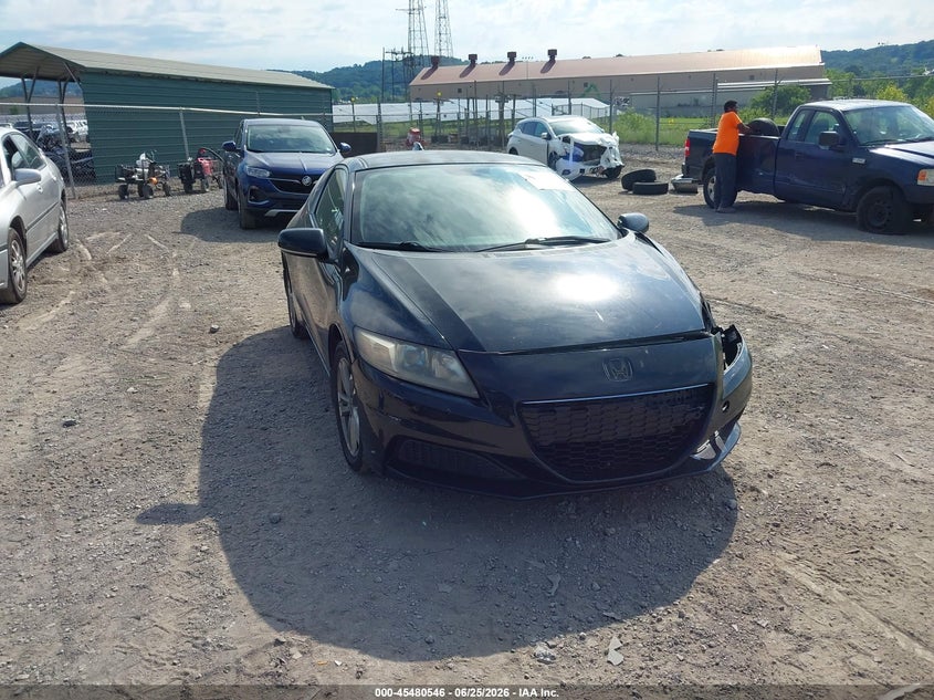 2013 Honda Cr-z VIN JHMZF1C41DS000026 IAAI salvage auction — LEFT FRONT, Salvage (Pennsylvania), sold $25 on 2026-07-28 (photo 1)