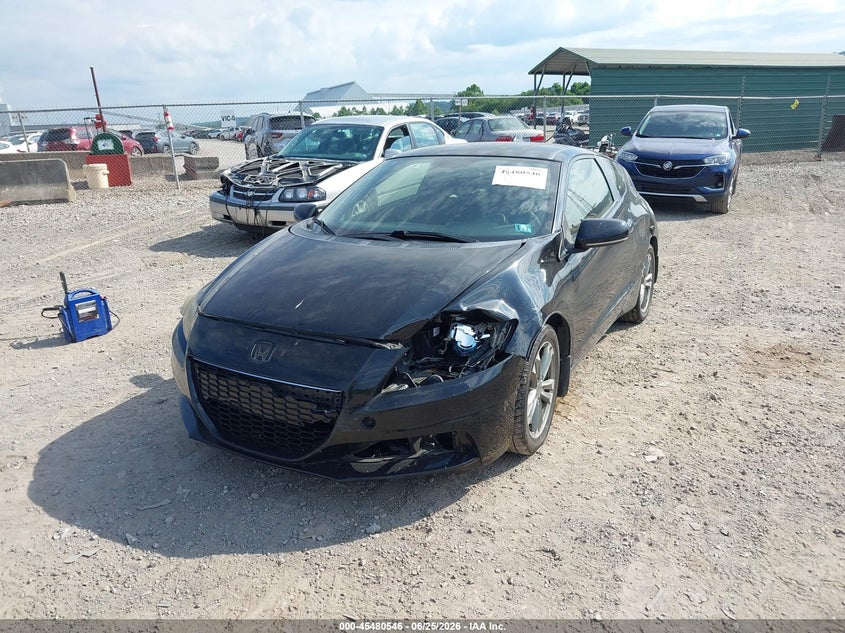 2013 Honda Cr-z VIN JHMZF1C41DS000026 IAAI salvage auction — LEFT FRONT, Salvage (Pennsylvania), sold $25 on 2026-07-28 (photo 2)