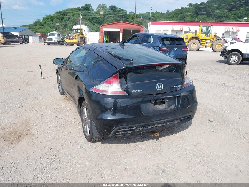 2013 Honda Cr-z VIN JHMZF1C41DS000026 IAAI salvage auction — LEFT FRONT, Salvage (Pennsylvania), sold $25 on 2026-07-28 (photo 3)