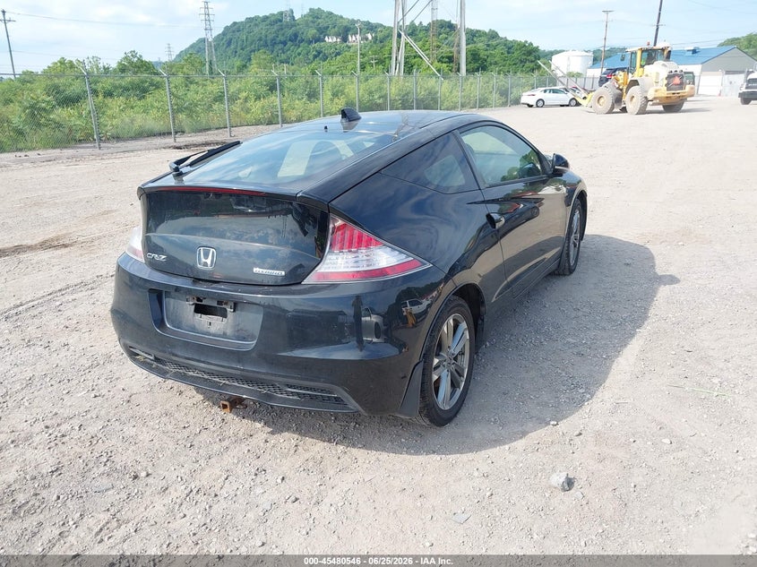 2013 Honda Cr-z VIN JHMZF1C41DS000026 IAAI salvage auction — LEFT FRONT, Salvage (Pennsylvania), sold $25 on 2026-07-28 (photo 4)
