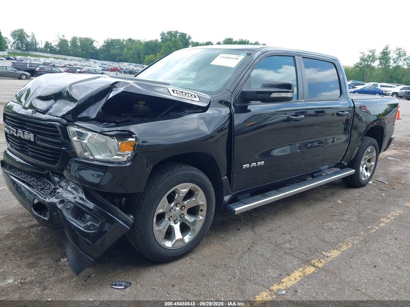 2020 Ram 1500 VIN 1C6SRFFT3LN175859 IAAI salvage auction — FRONT END, Salvage Title, sold $10,025 on 2026-08-29 (photo 2)