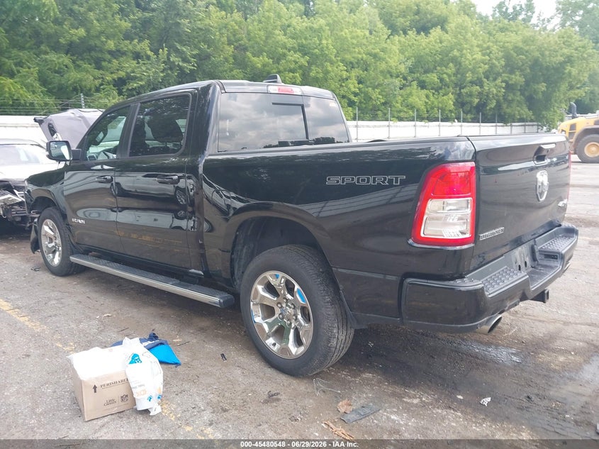 2020 Ram 1500 VIN 1C6SRFFT3LN175859 IAAI salvage auction — FRONT END, Salvage Title, sold $10,025 on 2026-08-29 (photo 3)