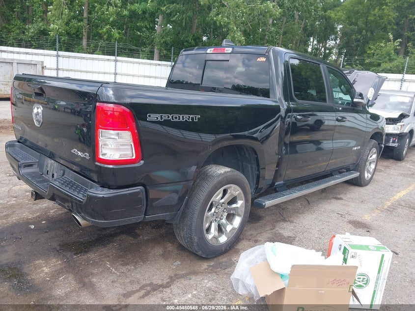 2020 Ram 1500 VIN 1C6SRFFT3LN175859 IAAI salvage auction — FRONT END, Salvage Title, sold $10,025 on 2026-08-29 (photo 4)