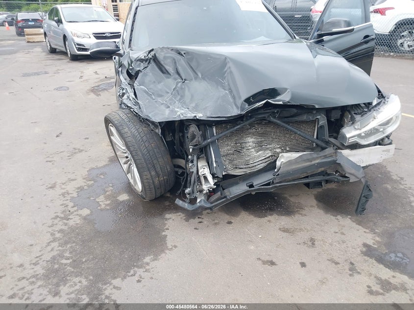 2013 BMW 3er VIN WBA3B3C58DF534041 IAAI salvage auction — FRONT END, Salvage Title, sold $550 on 2026-07-18 (photo 6)