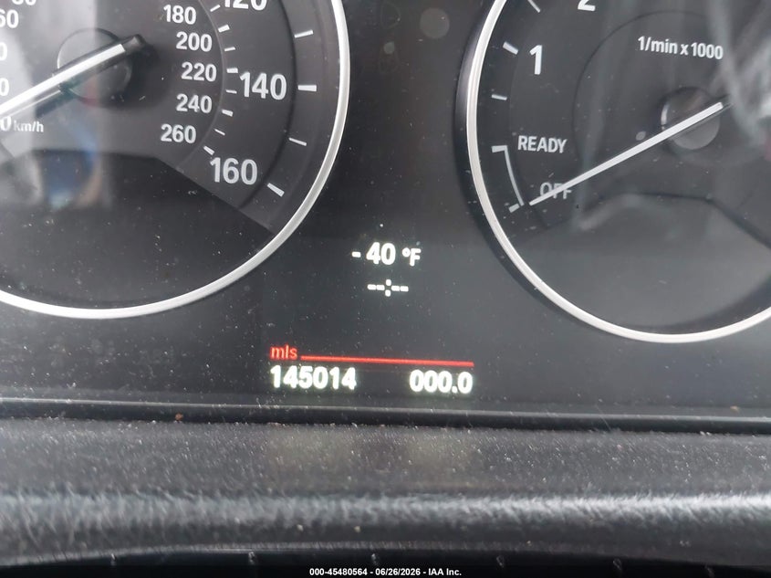 2013 BMW 3er VIN WBA3B3C58DF534041 IAAI salvage auction — FRONT END, Salvage Title, sold $550 on 2026-07-18 (photo 7)