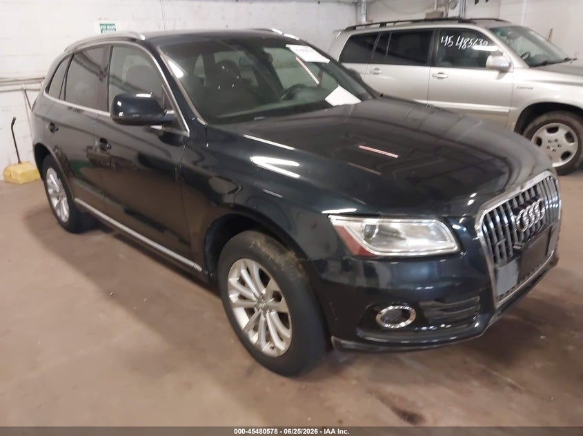 2014 Audi Q5 VIN WA1CFAFP9EA001648 IAAI salvage auction — NORMAL WEAR, Clear (Minnesota), sold $1,375 on 2026-07-22 (photo 1)