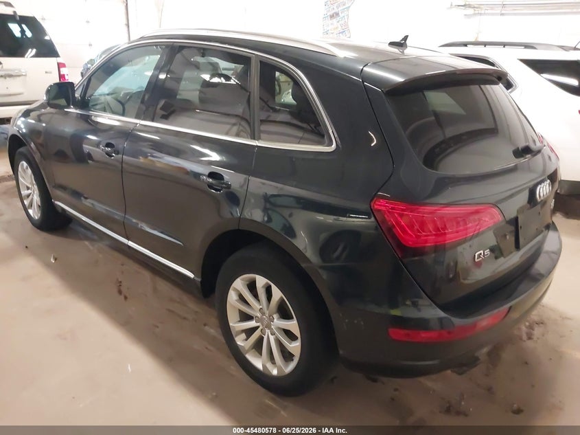 2014 Audi Q5 VIN WA1CFAFP9EA001648 IAAI salvage auction — NORMAL WEAR, Clear (Minnesota), sold $1,375 on 2026-07-22 (photo 3)