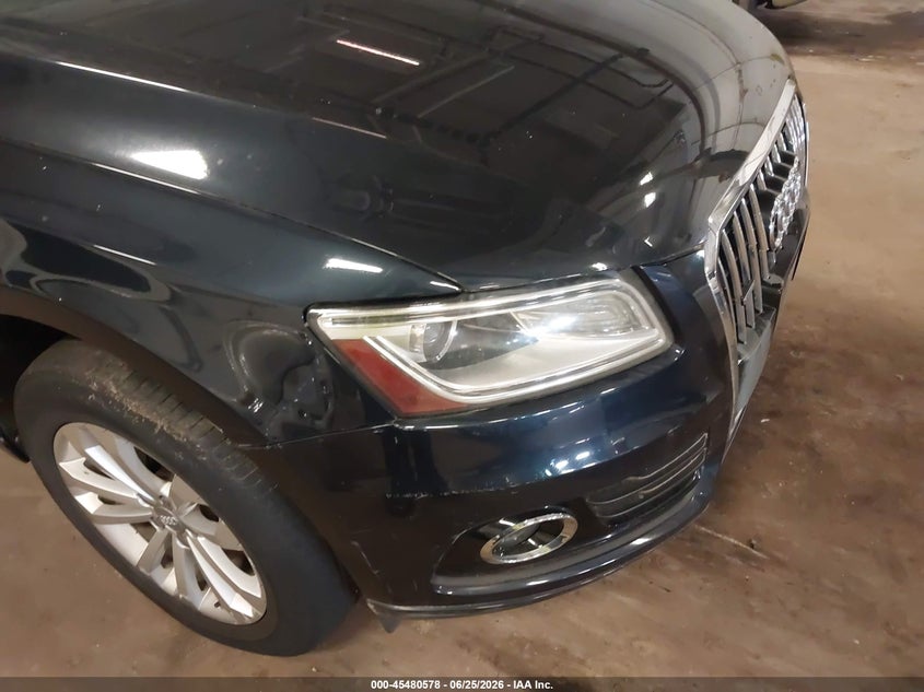 2014 Audi Q5 VIN WA1CFAFP9EA001648 IAAI salvage auction — NORMAL WEAR, Clear (Minnesota), sold $1,375 on 2026-07-22 (photo 6)