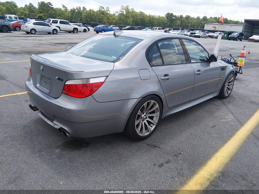 2006 BMW M5 VIN WBSNB93536B582712 IAAI salvage auction — SIDE, Salvage (Idaho), sold $7,500 on 2026-07-22 (photo 4)