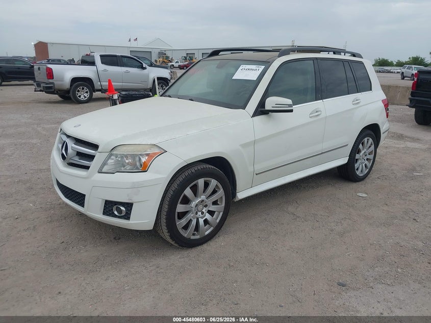 2012 Mercedes-benz Glk-klasse VIN WDCGG5GB4CF930249 IAAI salvage auction — NORMAL WEAR, Salvage Title, sold $1,750 on 2026-07-29 (photo 2)