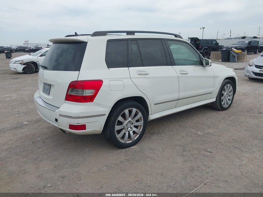 2012 Mercedes-benz Glk-klasse VIN WDCGG5GB4CF930249 IAAI salvage auction — NORMAL WEAR, Salvage Title, sold $1,750 on 2026-07-29 (photo 4)