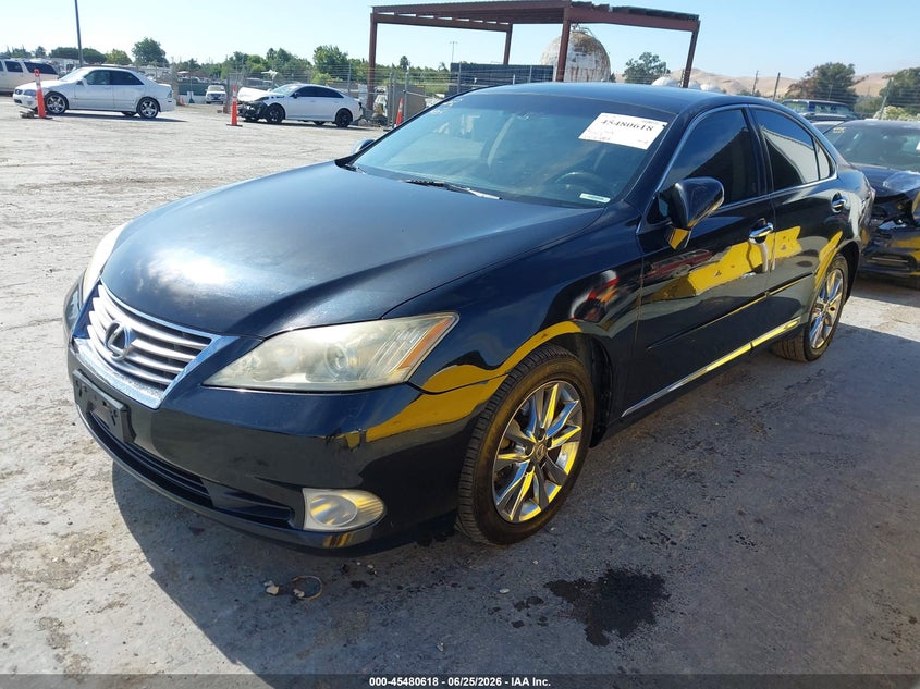 2012 Lexus ES VIN JTHBK1EG4C2495907 IAAI salvage auction — SIDE, Salvage (California), sold $1,200 on 2026-07-09 (photo 2)
