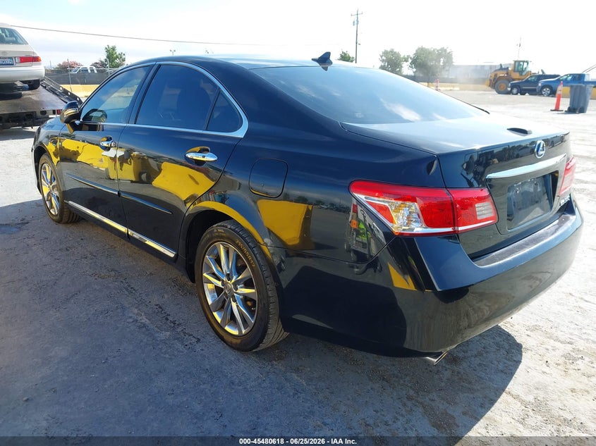 2012 Lexus ES VIN JTHBK1EG4C2495907 IAAI salvage auction — SIDE, Salvage (California), sold $1,200 on 2026-07-09 (photo 3)