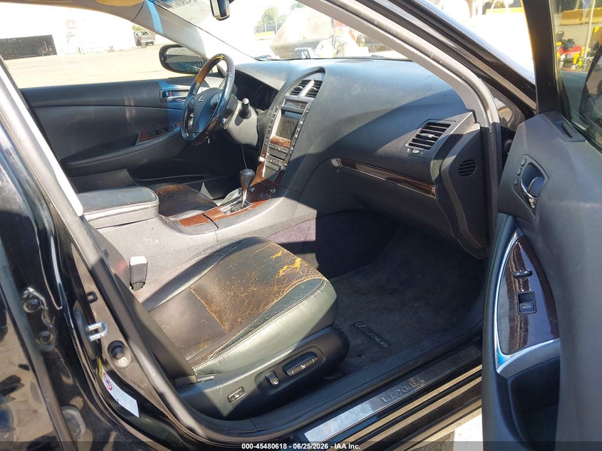 2012 Lexus ES VIN JTHBK1EG4C2495907 IAAI salvage auction — SIDE, Salvage (California), sold $1,200 on 2026-07-09 (photo 5)