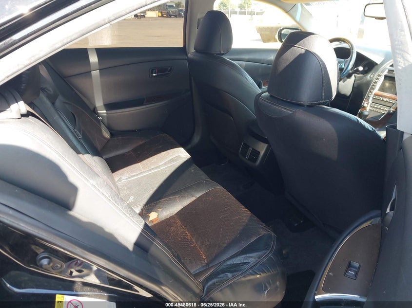 2012 Lexus ES VIN JTHBK1EG4C2495907 IAAI salvage auction — SIDE, Salvage (California), sold $1,200 on 2026-07-09 (photo 8)