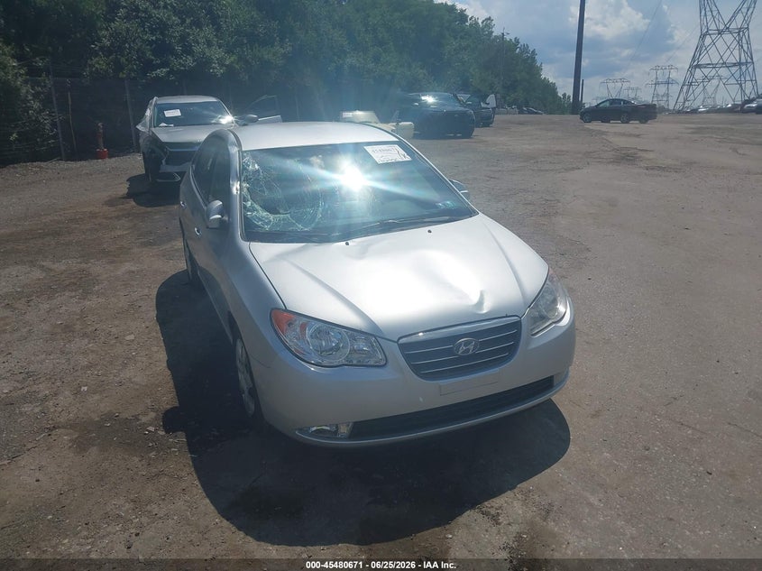 2008 Hyundai Elantra VIN KMHDU46D78U530764 IAAI salvage auction — FRONT END, Salvage (Pennsylvania), sold $375 on 2026-07-10 (photo 6)
