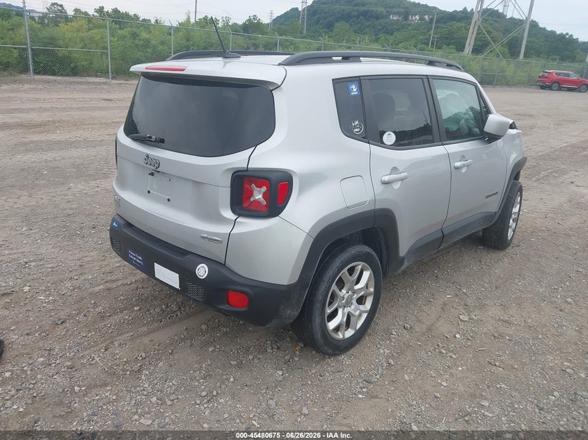 2017 Jeep Renegade VIN ZACCJBBB6HPE94682 IAAI salvage auction — FRONT END, Salvage (Pennsylvania), sold $400 on 2026-08-04 (photo 4)