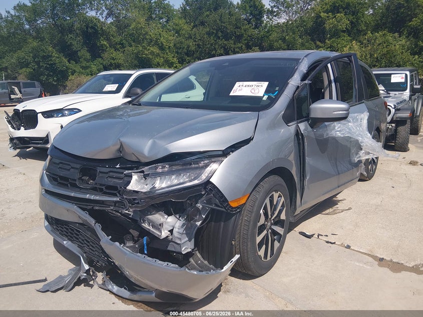 2025 Honda Odyssey VIN 5FNRL6H60SB085257 IAAI salvage auction — FRONT END, Enterprise Vehicles Clear Only (Minnesota), sold $13,200 on 2026-07-29 (photo 2)