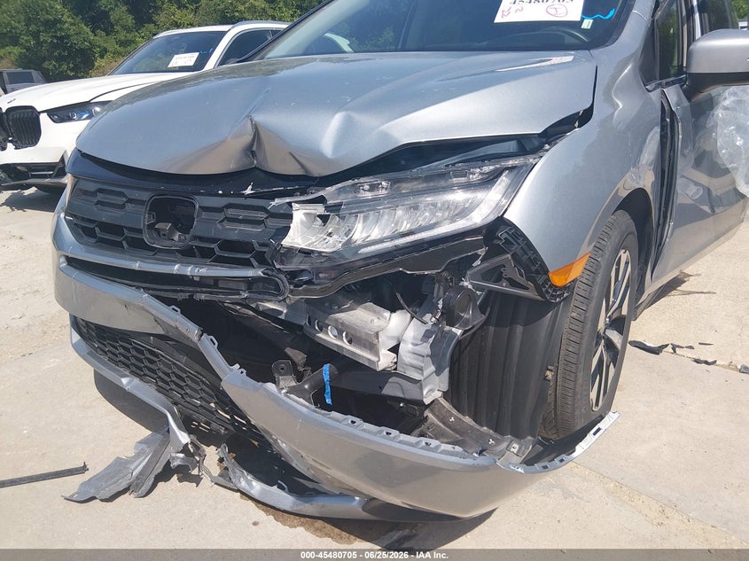 2025 Honda Odyssey VIN 5FNRL6H60SB085257 IAAI salvage auction — FRONT END, Enterprise Vehicles Clear Only (Minnesota), sold $13,200 on 2026-07-29 (photo 6)