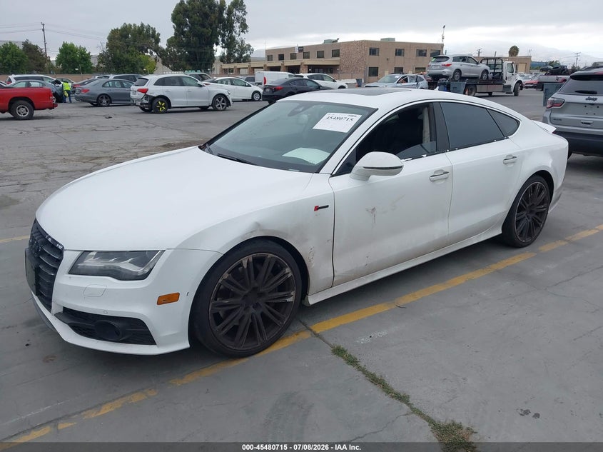 2012 Audi A7 VIN WAUSGAFC4CN006402 IAAI salvage auction — NORMAL WEAR, Clear - Dealer Only (California), sold $675 on 2026-07-29 (photo 2)