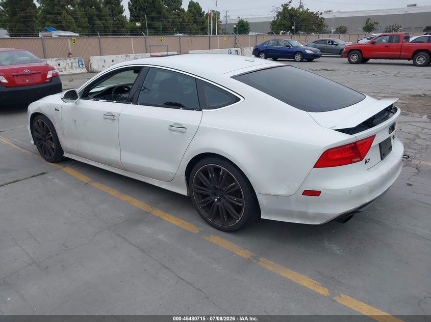 2012 Audi A7 VIN WAUSGAFC4CN006402 IAAI salvage auction — NORMAL WEAR, Clear - Dealer Only (California), sold $675 on 2026-07-29 (photo 3)