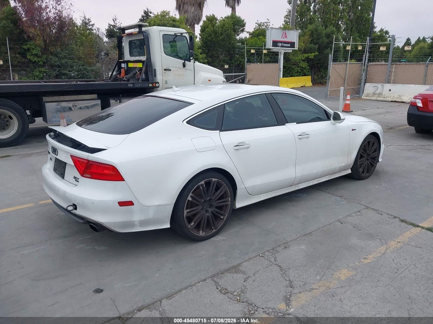 2012 Audi A7 VIN WAUSGAFC4CN006402 IAAI salvage auction — NORMAL WEAR, Clear - Dealer Only (California), sold $675 on 2026-07-29 (photo 4)