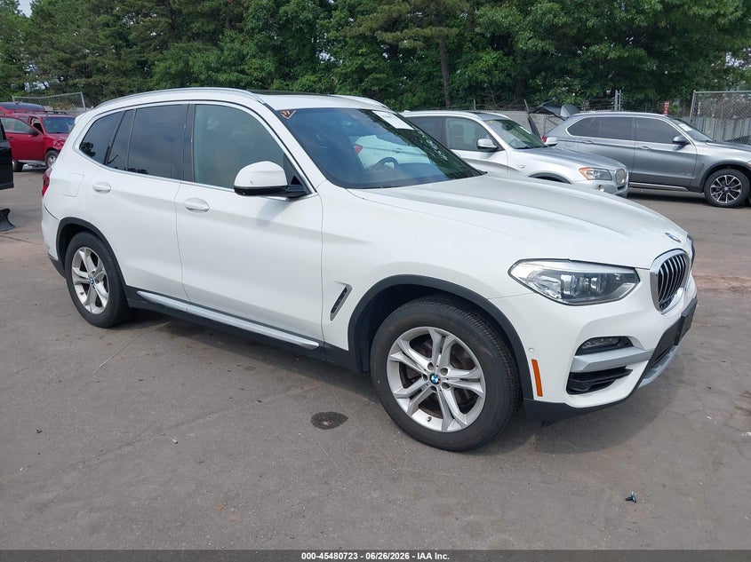 2021 BMW X3 VIN 5UXTS1C00M9H70341 — IAAI salvage auction photo