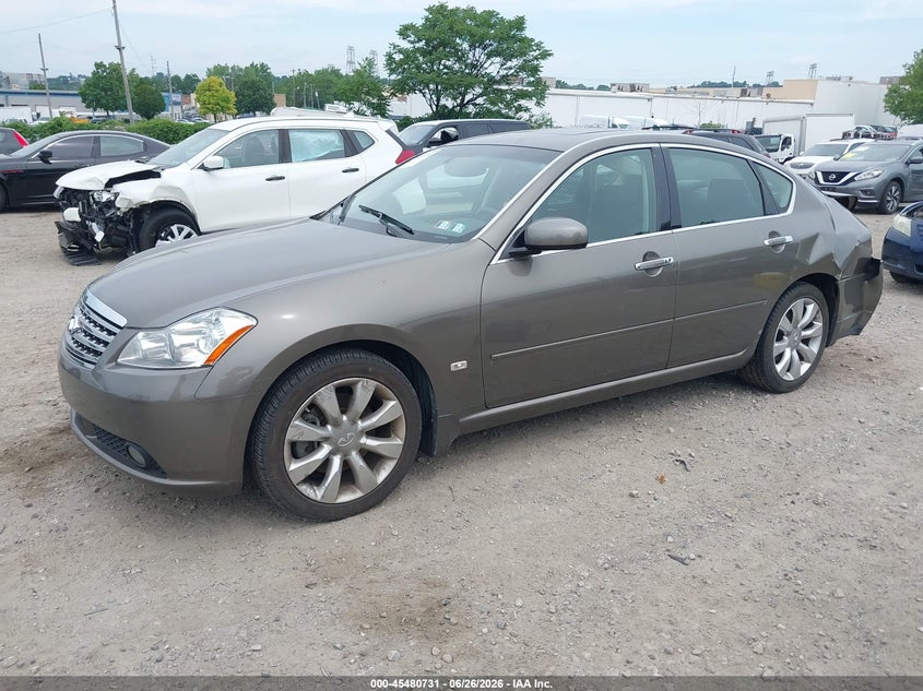 2006 Infiniti M35 VIN JNKAY01E36M111570 IAAI salvage auction — REAR END, Salvage (Pennsylvania), sold $350 on 2026-07-24 (photo 2)