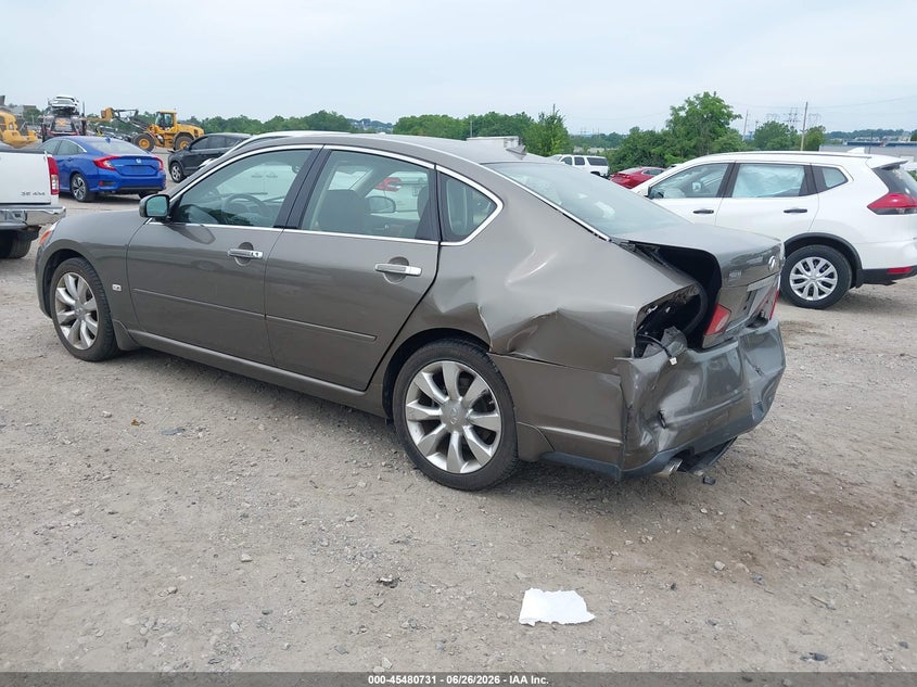 2006 Infiniti M35 VIN JNKAY01E36M111570 IAAI salvage auction — REAR END, Salvage (Pennsylvania), sold $350 on 2026-07-24 (photo 3)
