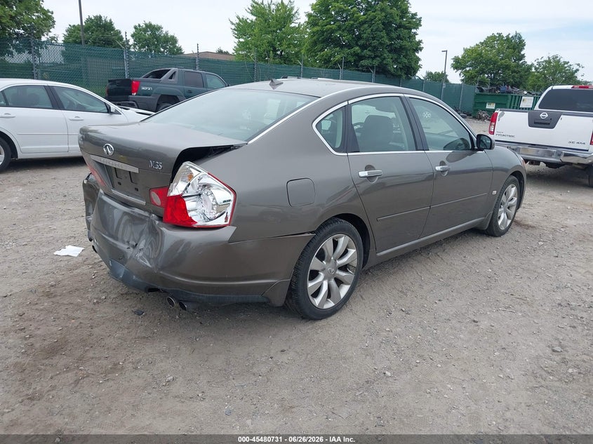 2006 Infiniti M35 VIN JNKAY01E36M111570 IAAI salvage auction — REAR END, Salvage (Pennsylvania), sold $350 on 2026-07-24 (photo 4)