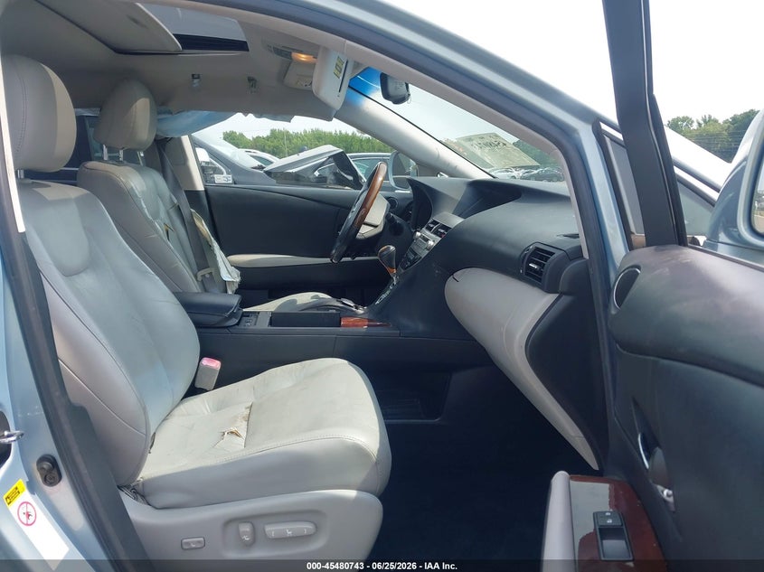 2010 Lexus Rx 450h VIN JTJZB1BAXA2004282 IAAI salvage auction — REAR END, Salvage (North Carolina), sold $2,300 on 2026-07-29 (photo 5)