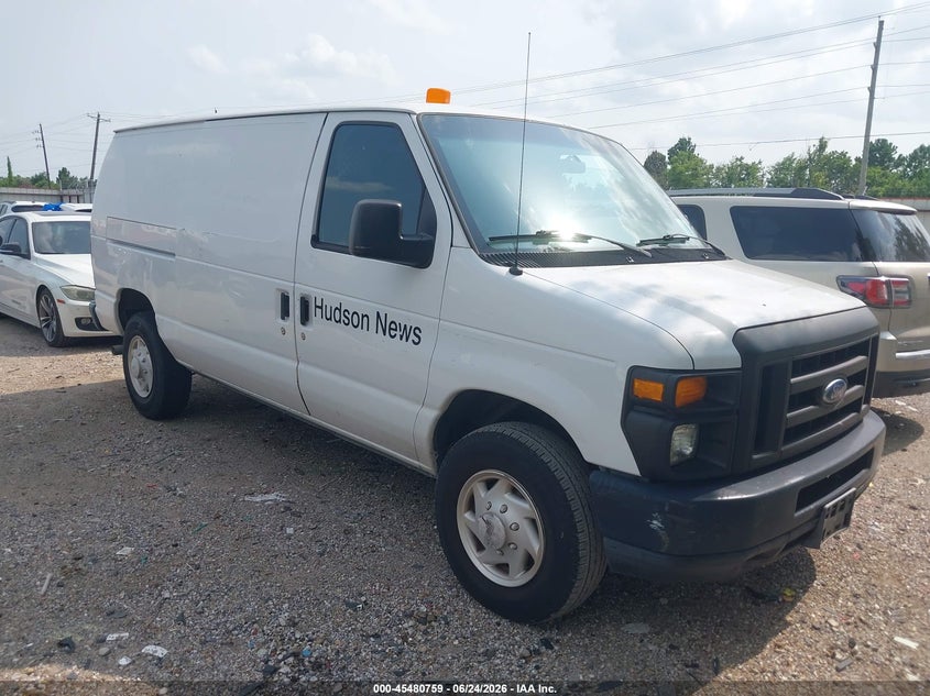 2008 Ford E 250 VIN 1FTNE24LX8DA81407 IAAI salvage auction — NORMAL WEAR, Clear (California), sold $4,250 on 2026-07-09 (photo 1)