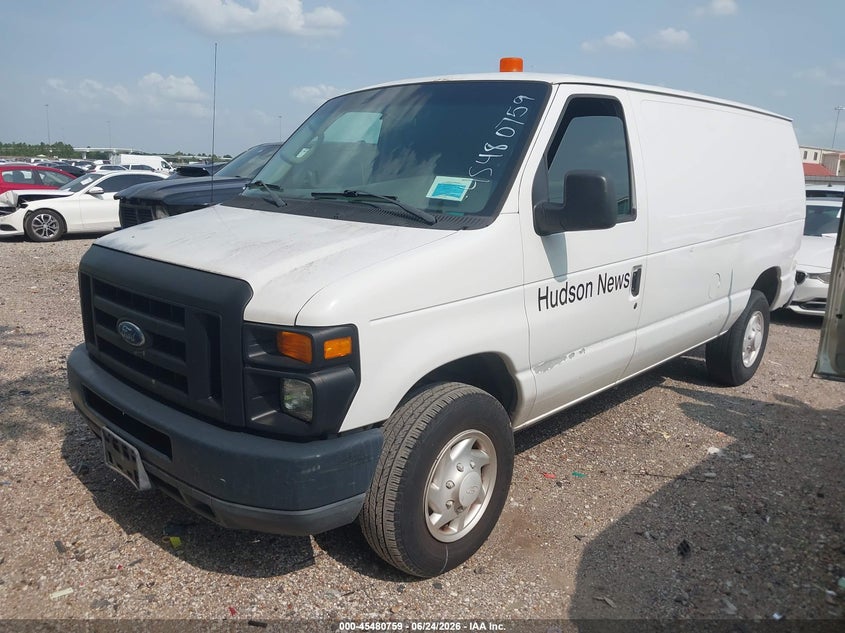 2008 Ford E 250 VIN 1FTNE24LX8DA81407 IAAI salvage auction — NORMAL WEAR, Clear (California), sold $4,250 on 2026-07-09 (photo 2)
