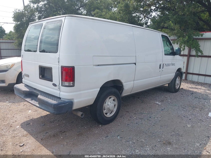 2008 Ford E 250 VIN 1FTNE24LX8DA81407 IAAI salvage auction — NORMAL WEAR, Clear (California), sold $4,250 on 2026-07-09 (photo 4)