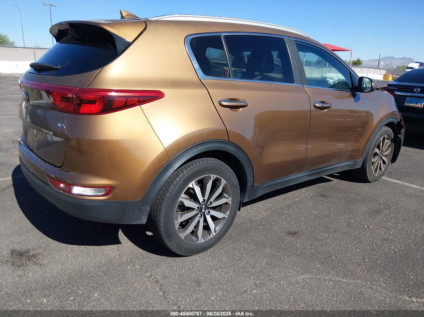 2017 Kia Sportage VIN KNDPN3AC4H7267476 IAAI salvage auction — FRONT END, Salvage (Nevada), sold $2,500 on 2026-07-10 (photo 4)